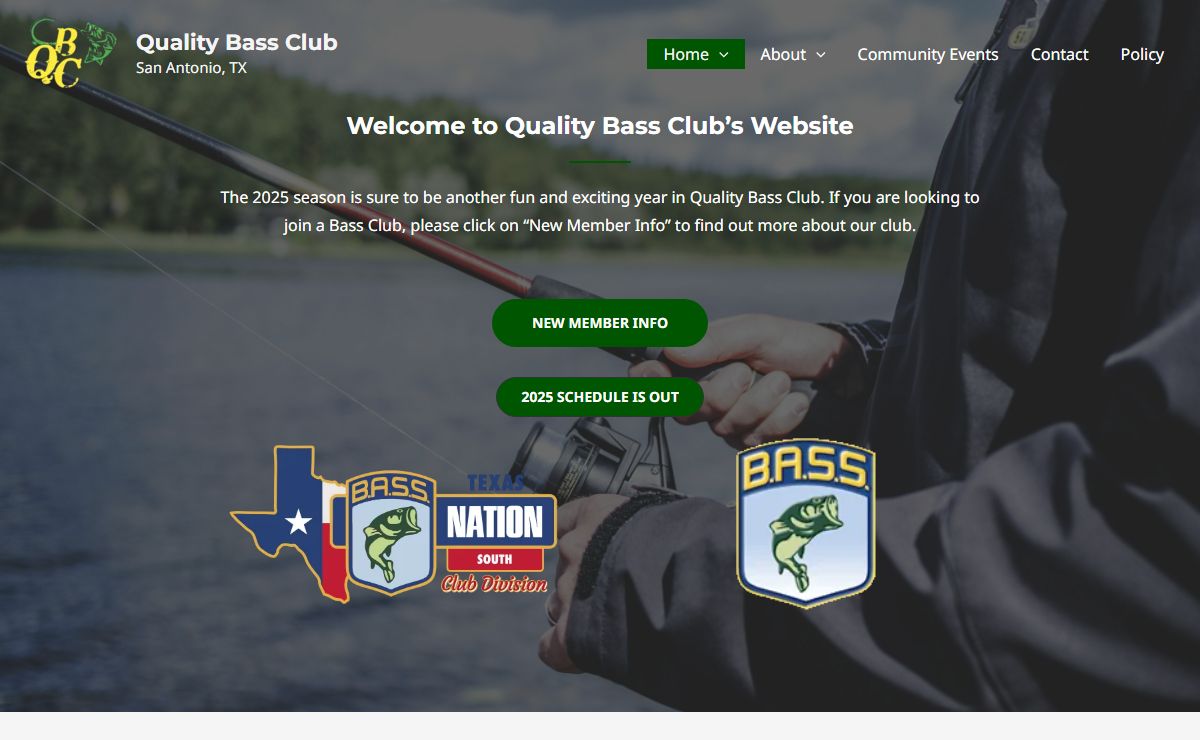 Quality Bass Club – San Antonio, TX