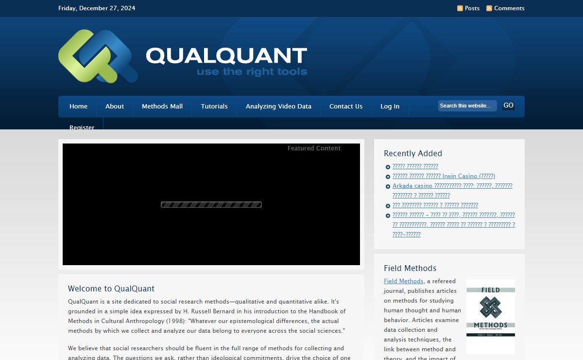 QualQuant | Training in Qualitative and Quantitative Social Research Methods