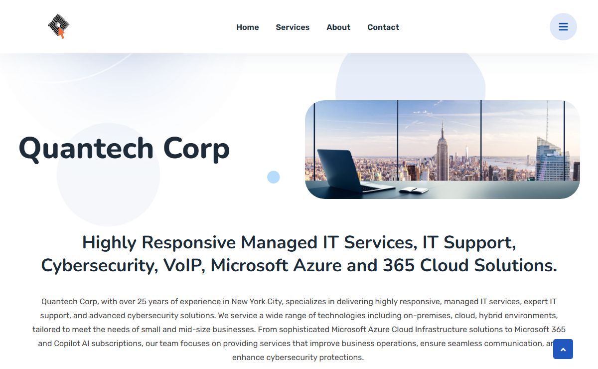Quantech Corp - IT Support & Service Management