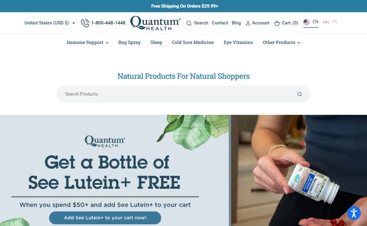 Herbal Health Supplements for the Natural Shopper - Quantum Health