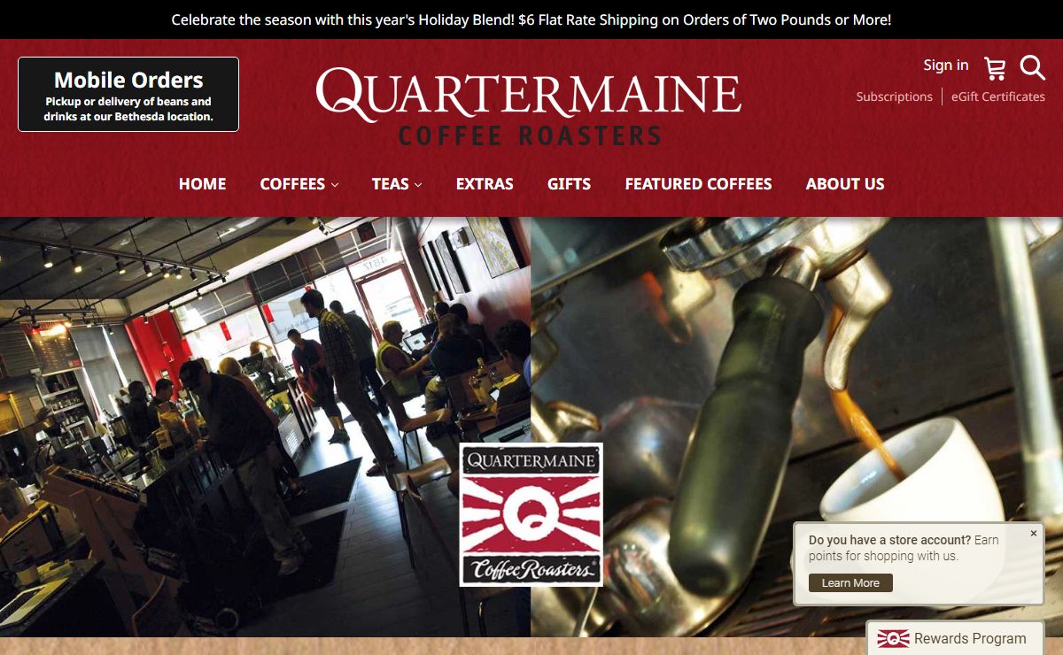 Quartermaine Coffee Roasters