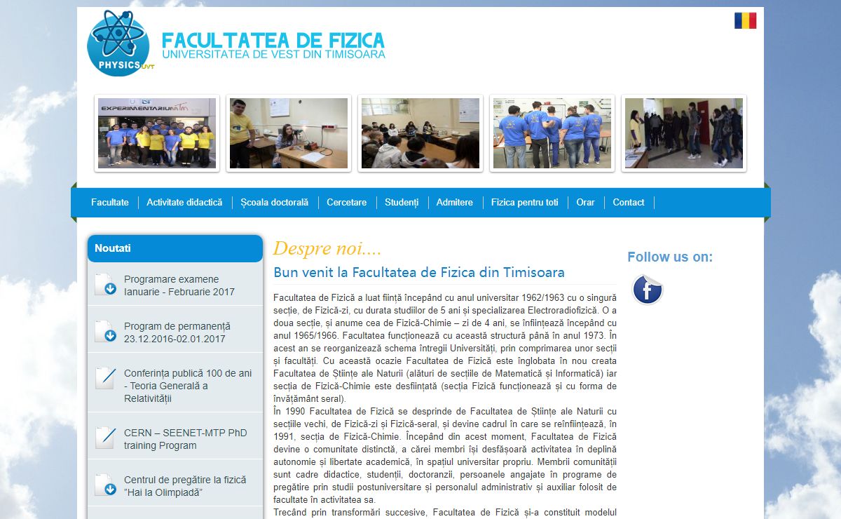 Physics Timisoara