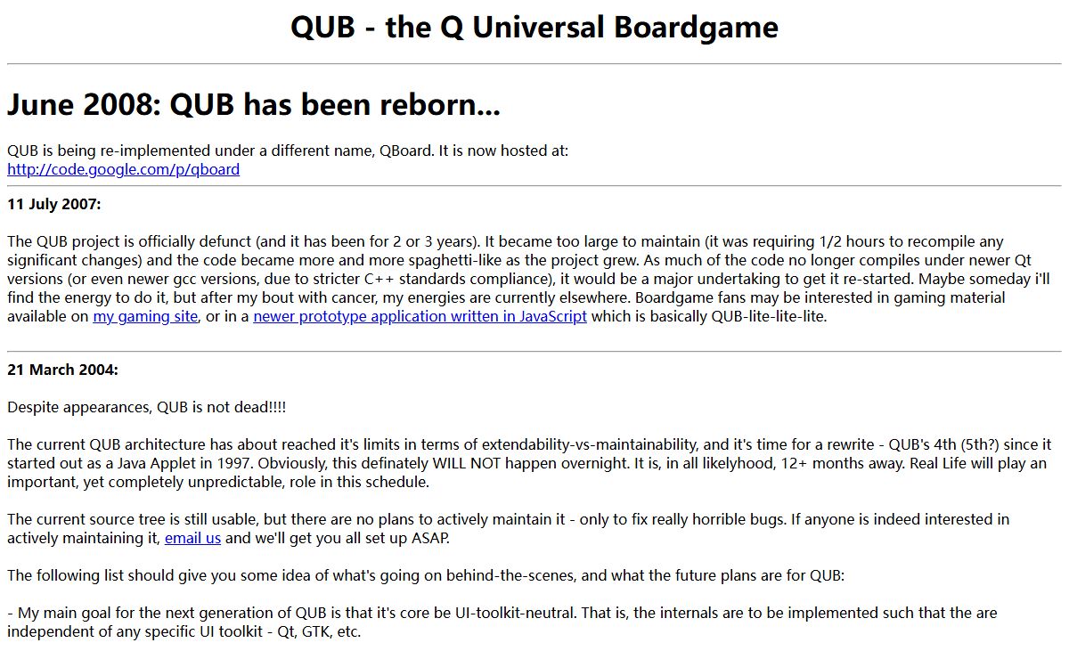 QUB - the Q Universal Boardgame