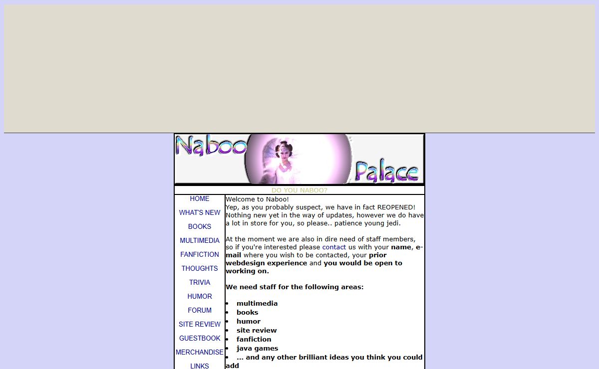 The Naboo Palace