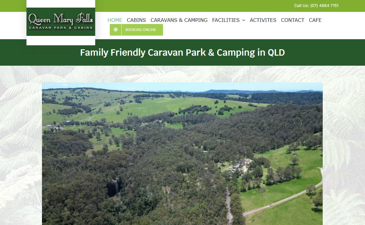 Family Friendly Caravan Park & Camping in QLD - Queen Mary Falls Caravan Park