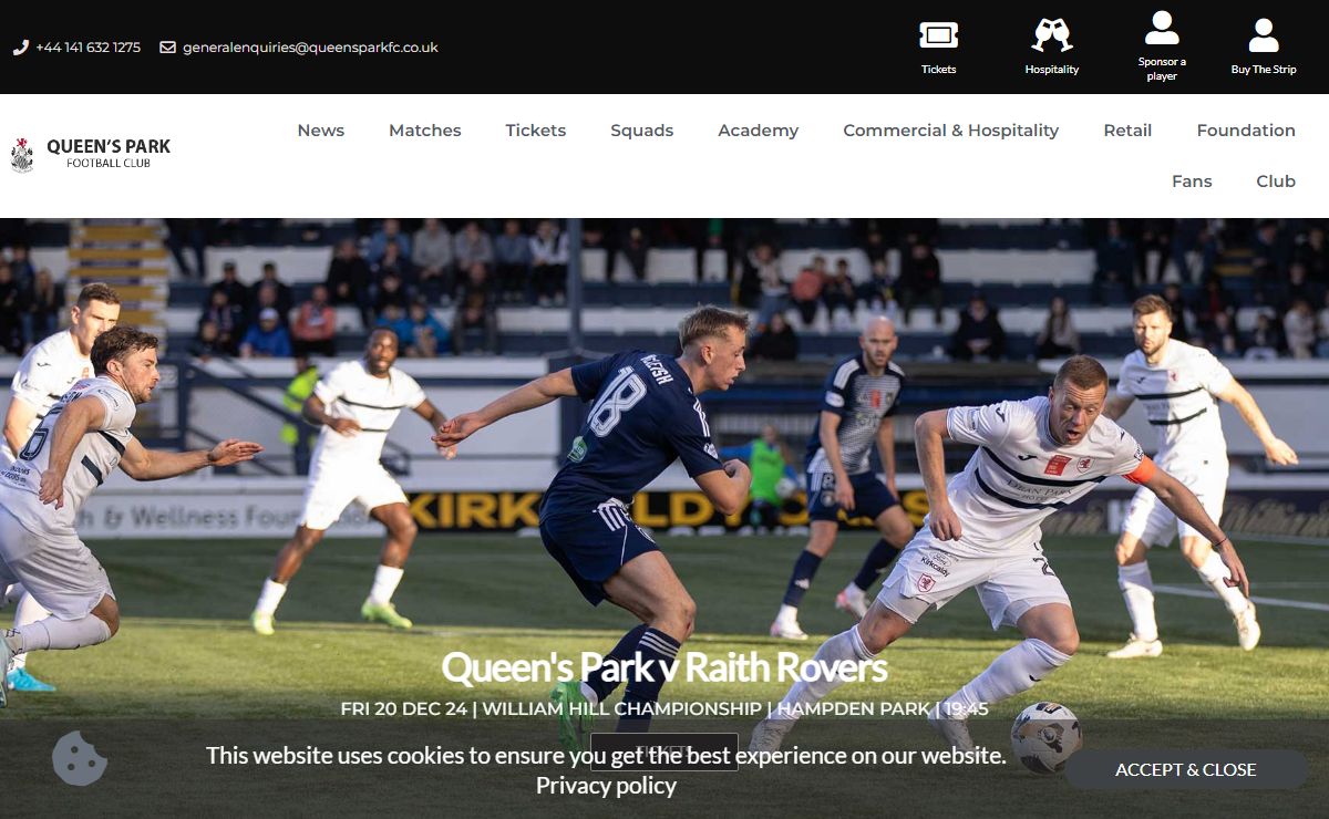 Home | Queen's Park Football Club