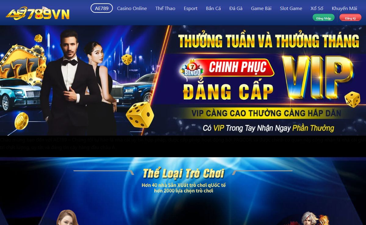 AE789 ⭐️ Trang Chủ Chính Thức Nhà Cái AE789 [2025]