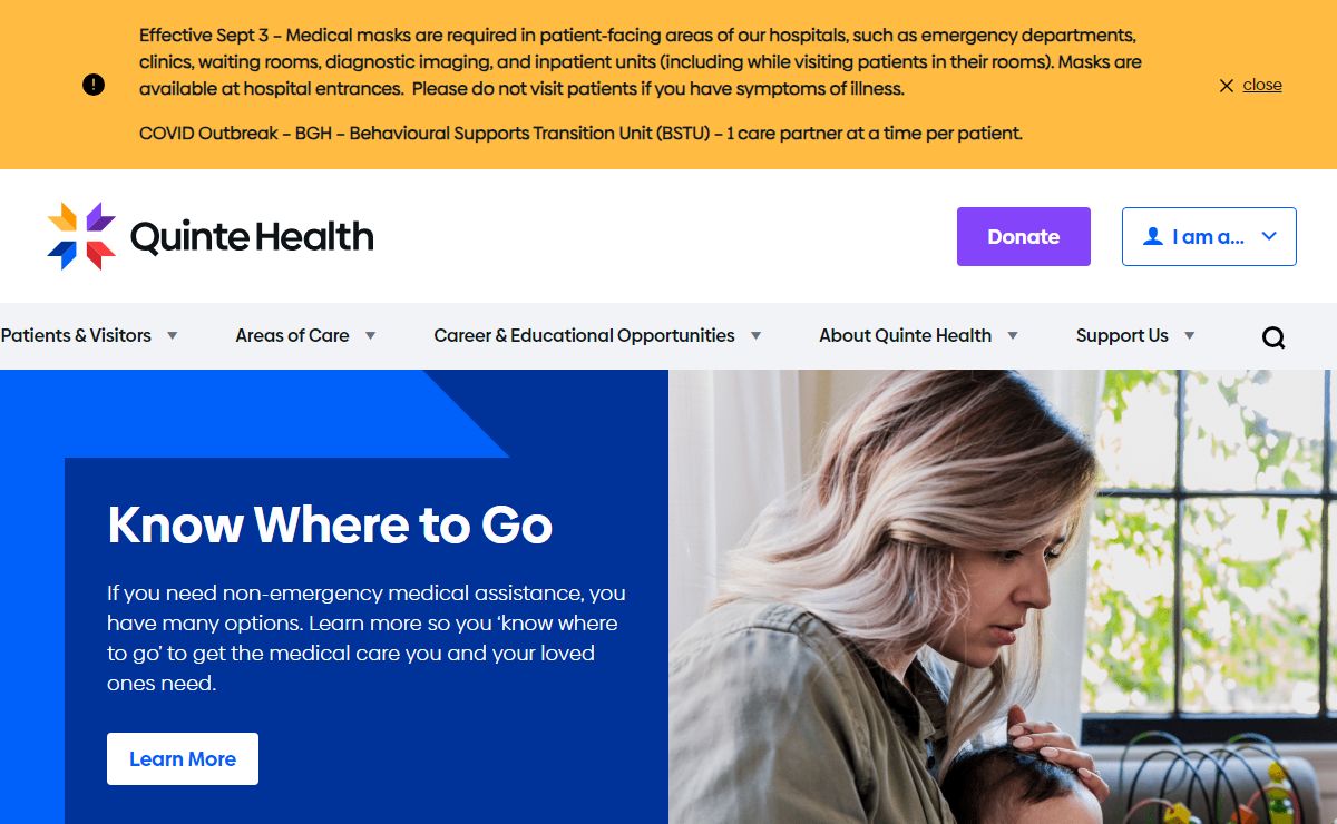 Creating healthier communities. Together. | Quinte Health