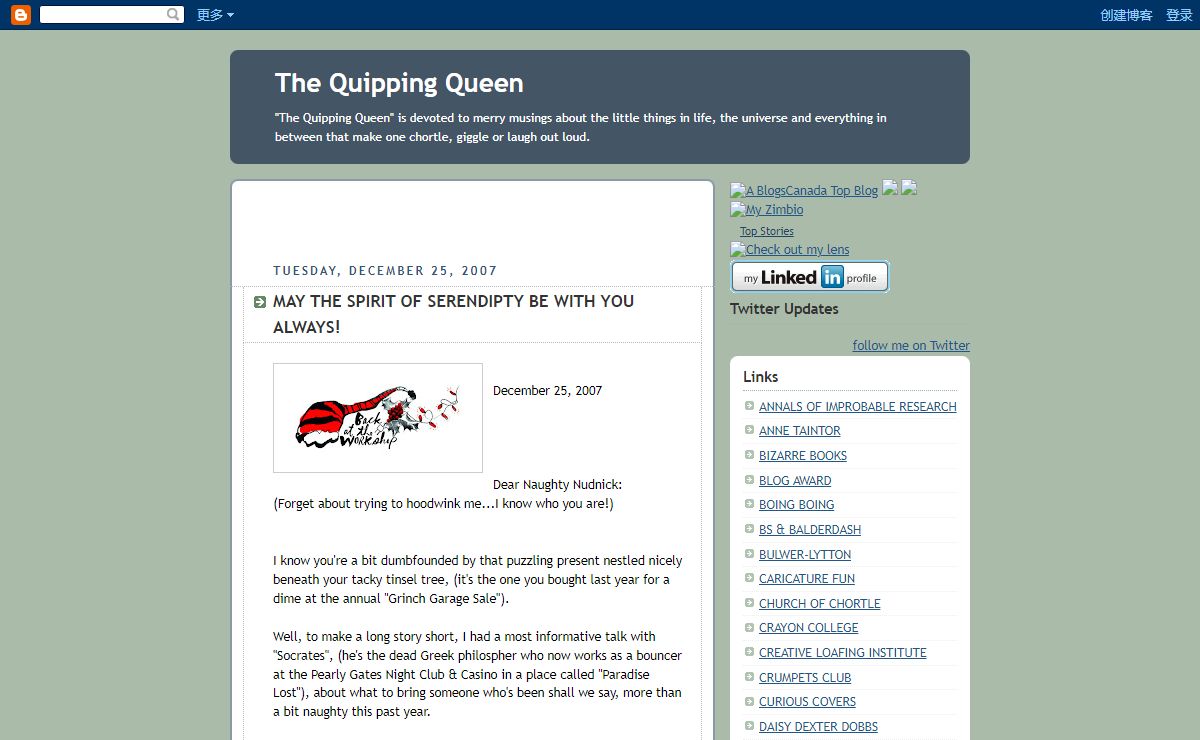 The Quipping Queen