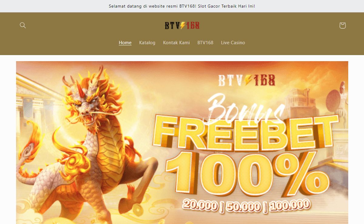 BTV168: Situs Slot Online Fenomenal Pengubah Nasib.
