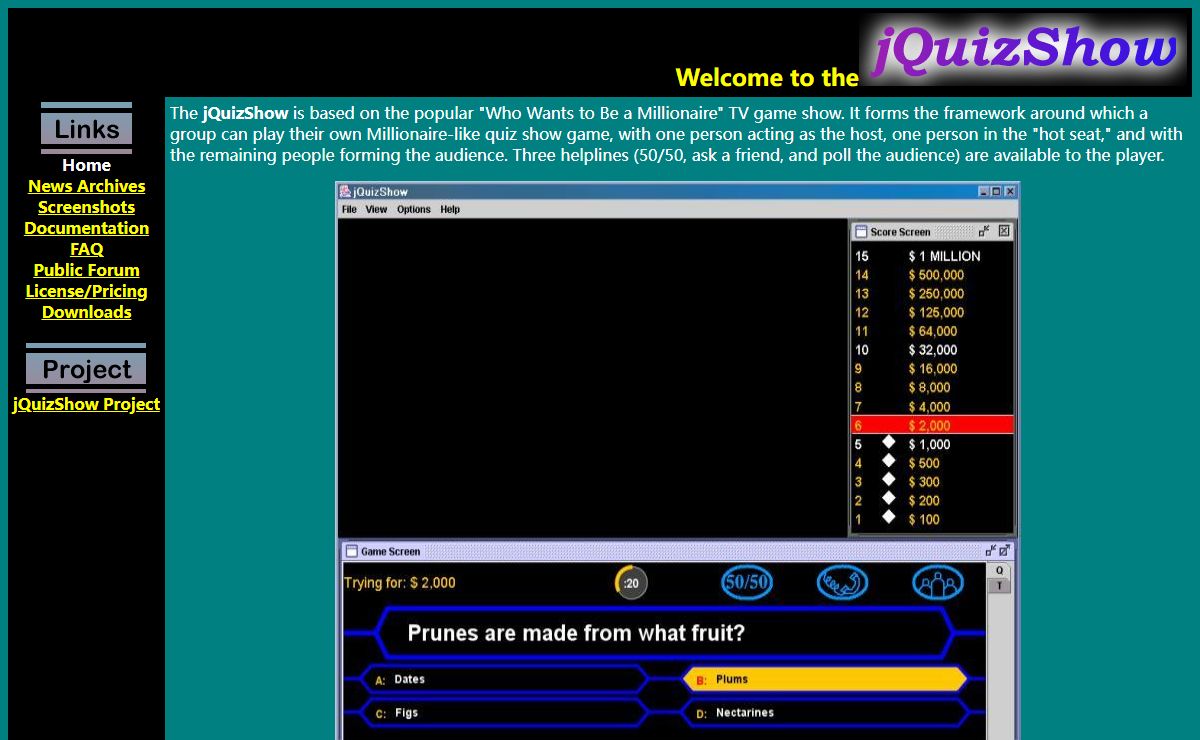 jQuizShow