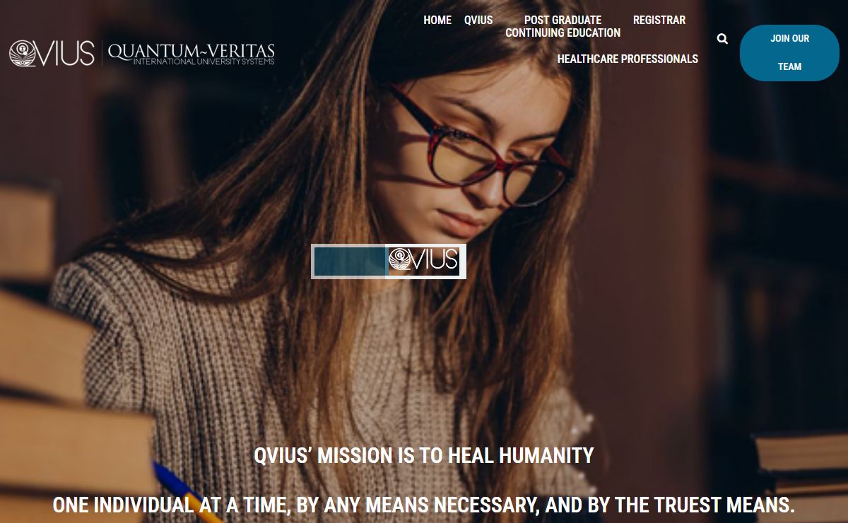 QUANTUM~VERITAS INTERNATIONAL UNIVERSITY SYSTEMS