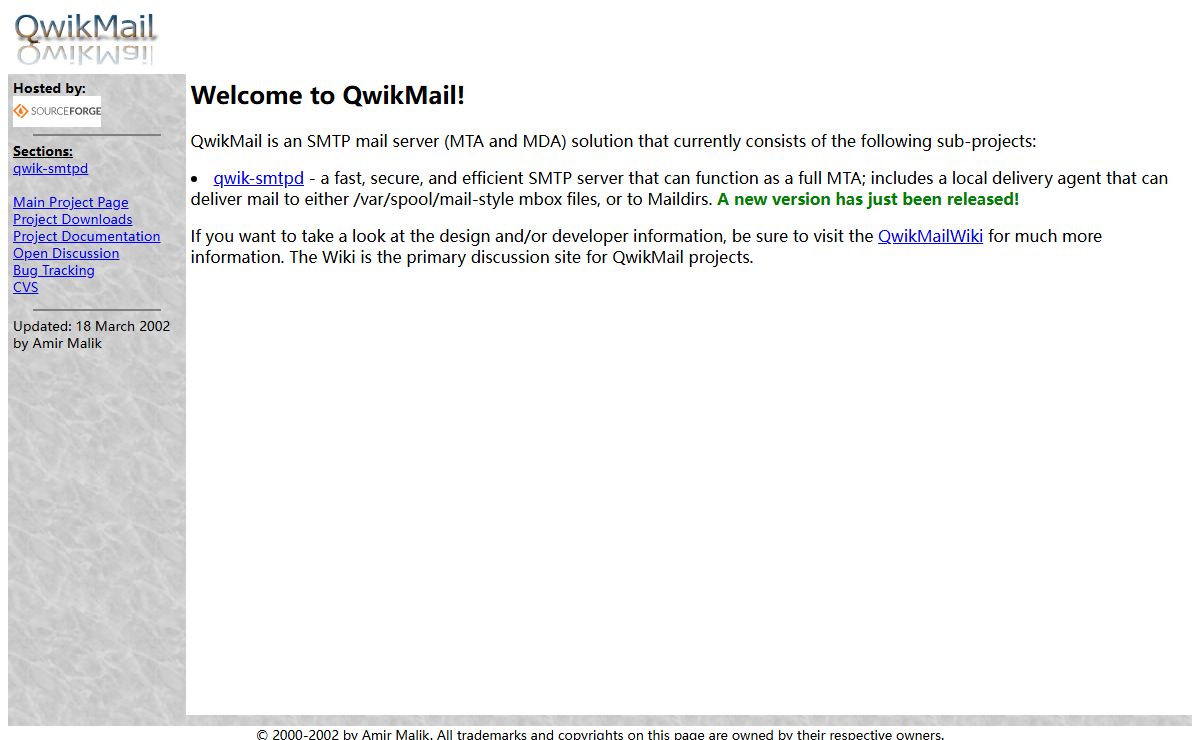 QwikMail - complete mail server (MTA) solution