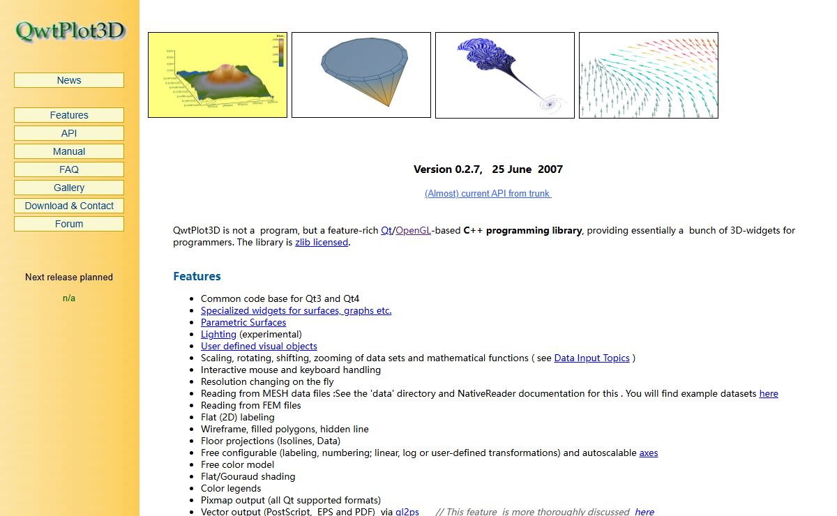 QwtPlot3D