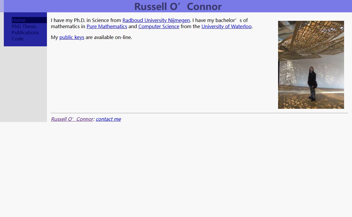Russell O’Connor