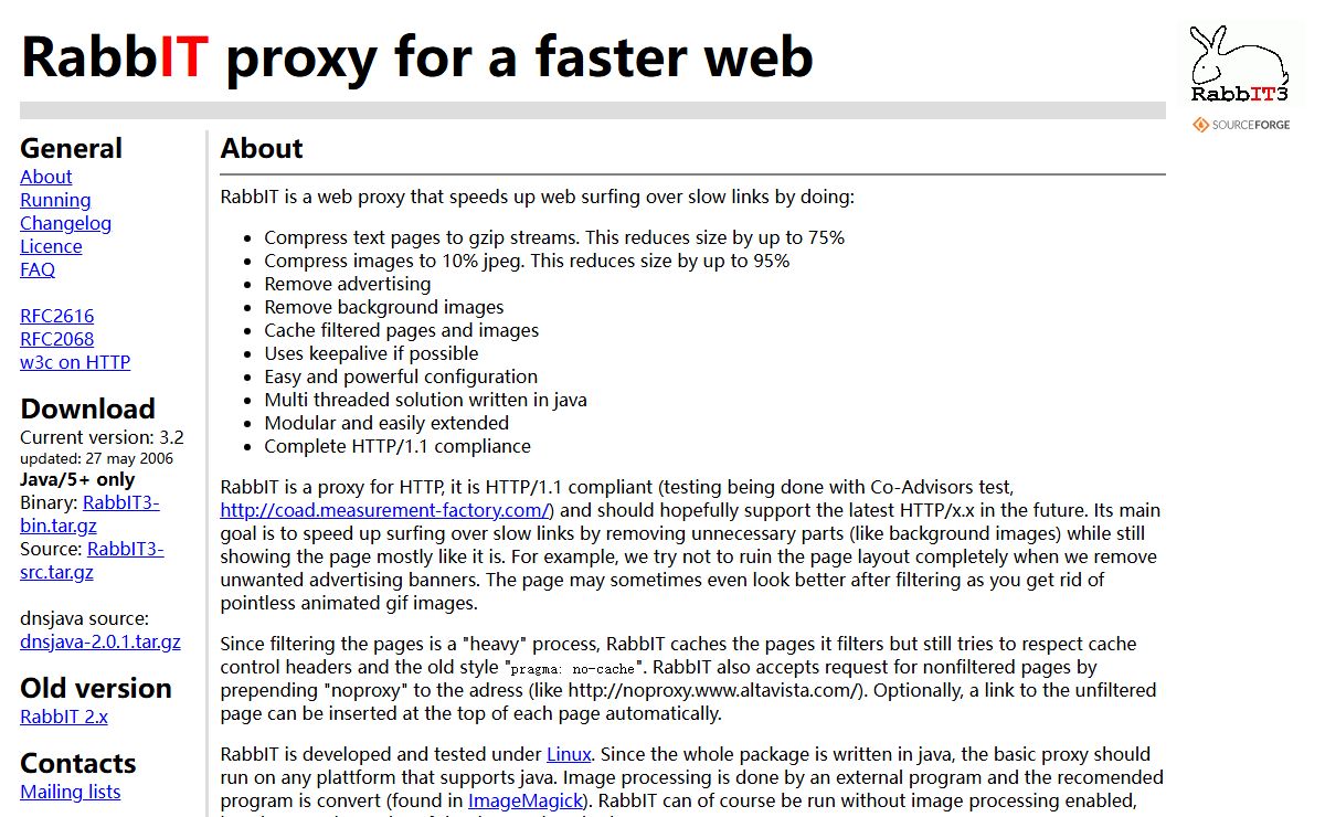 RabbIT web proxy