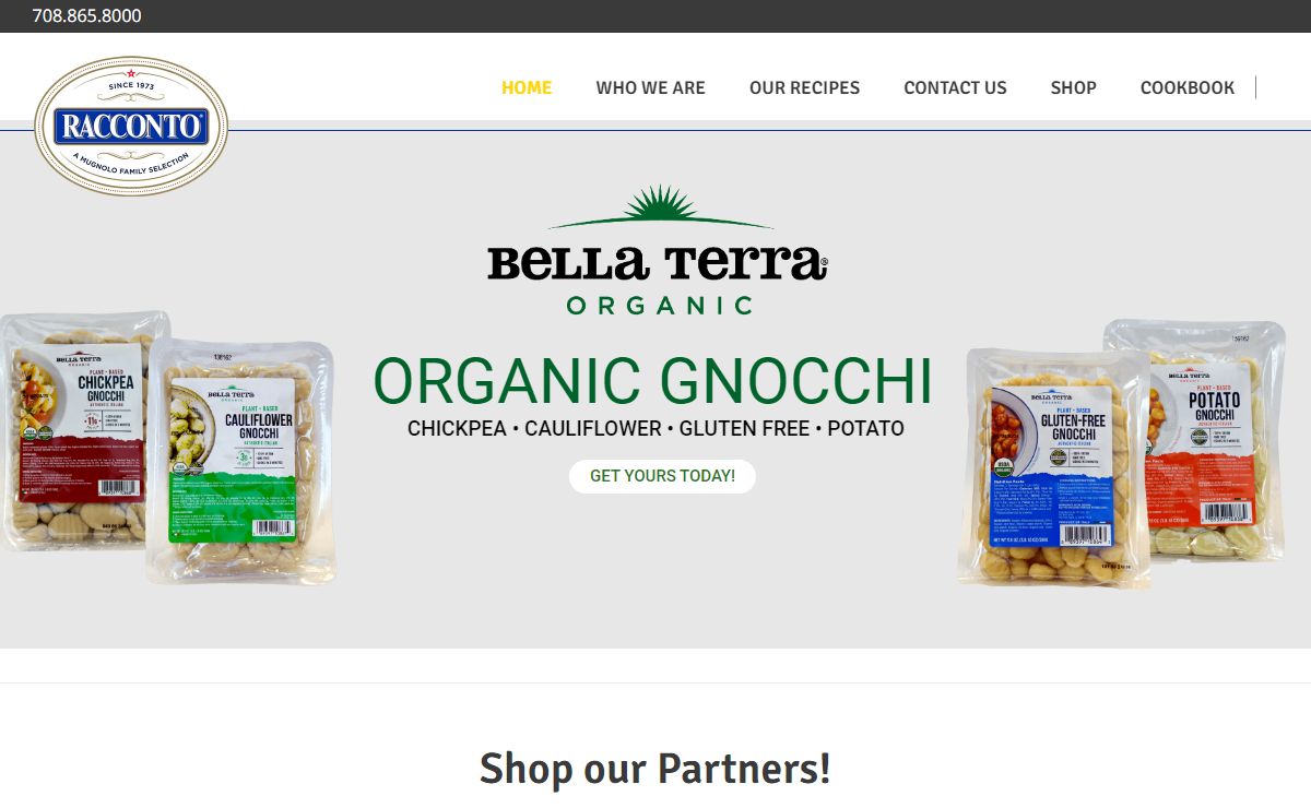 Racconto Home - Racconto Italian Foods