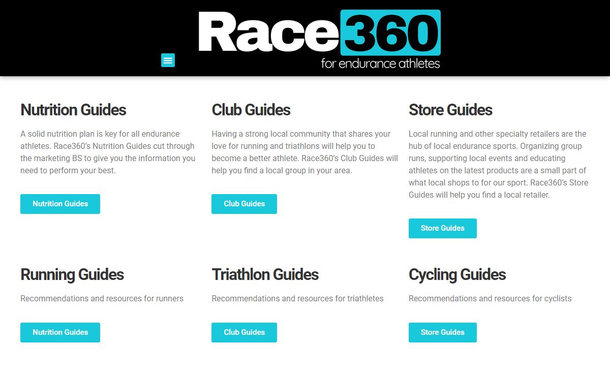 RACE360 - Running and Triathlon Resources