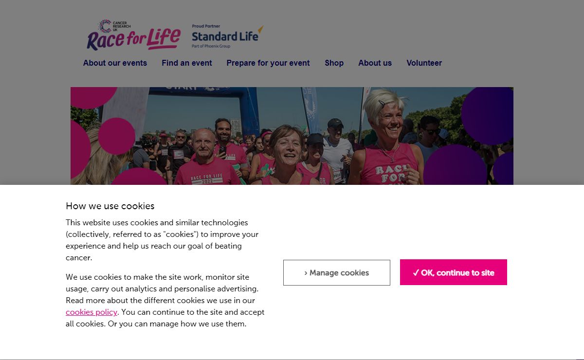 Race for Life | Cancer Research UK
