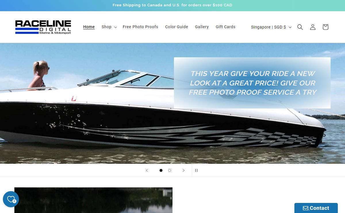 RACELINE DIGITAL Boat Graphics / Vintage Motorsport Graphics – Raceline Digital