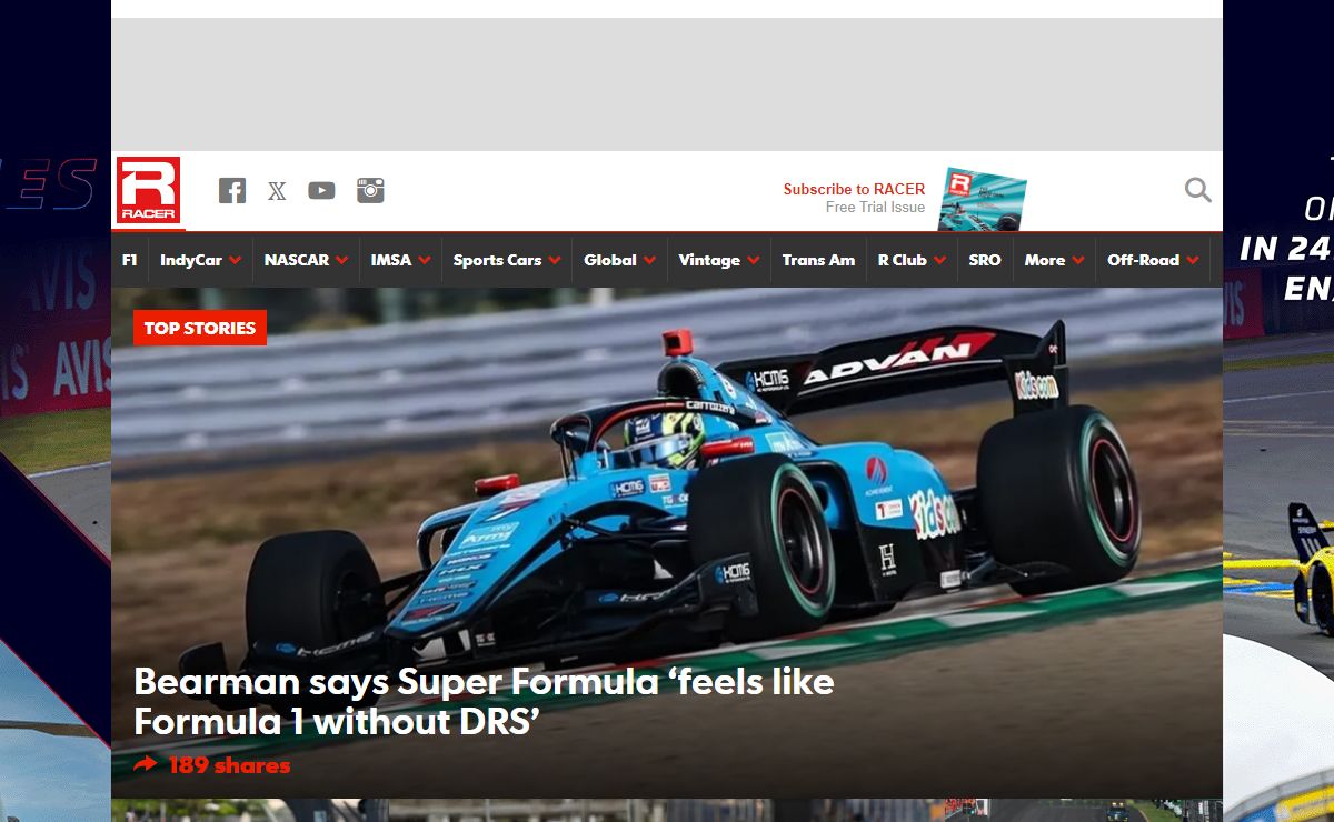 RACER | Racing News