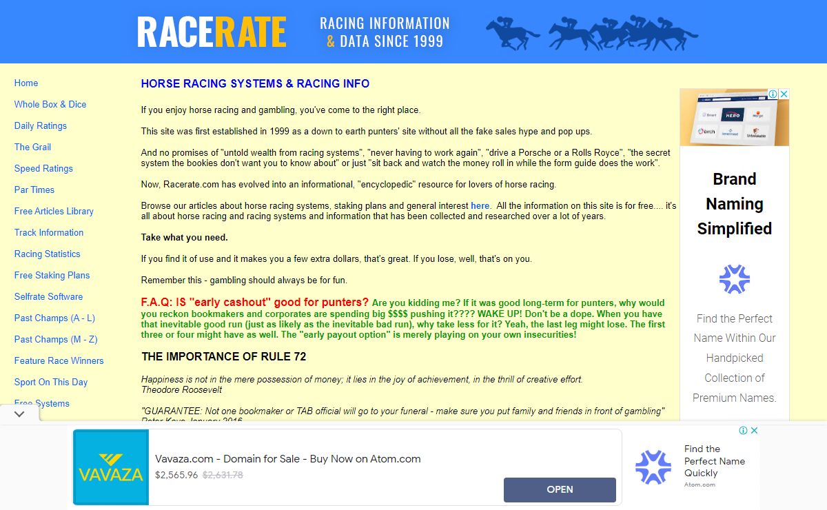 Horse racing systems, horse racing betting, horse racing staking plans