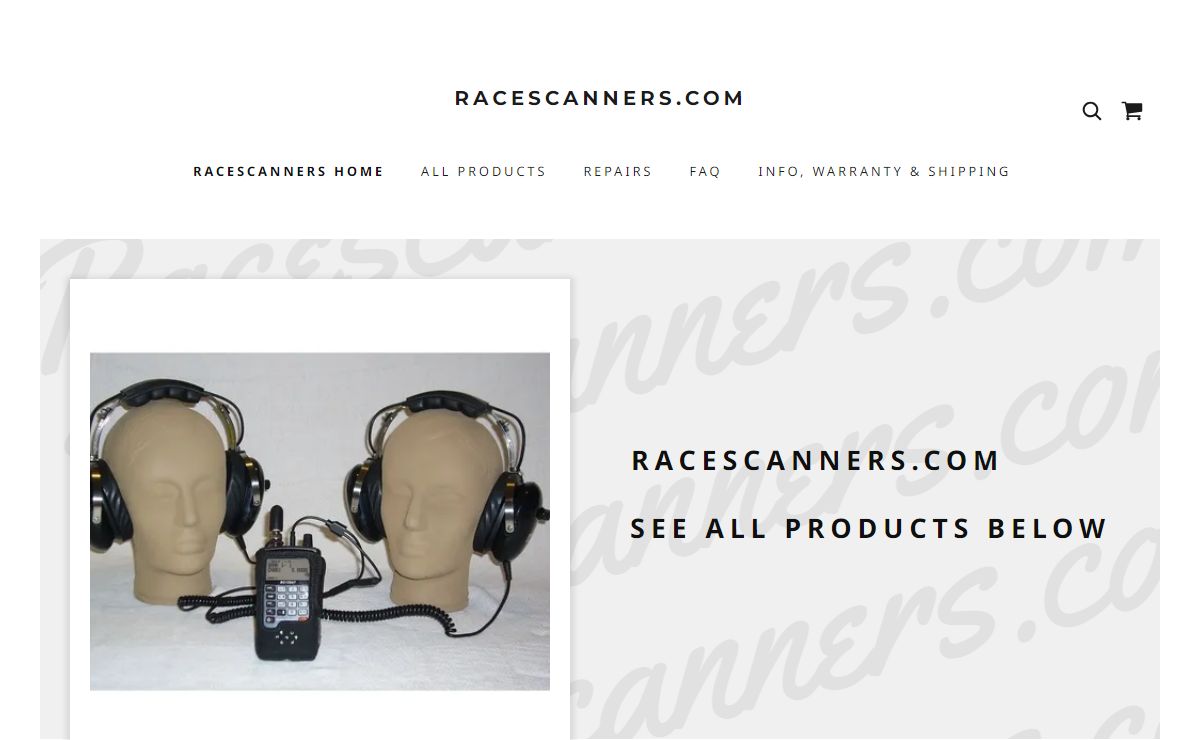 Racescanners Home
