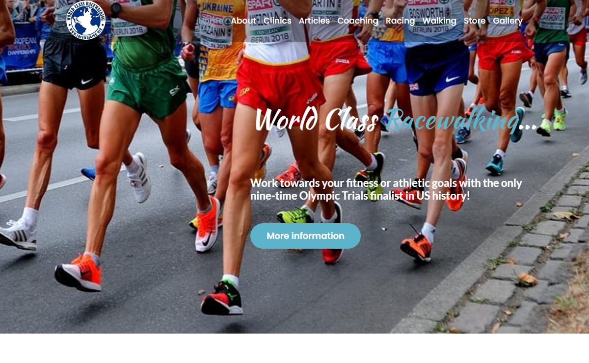 World Class Racewalking/Power Walking | Coach Dave McGovern