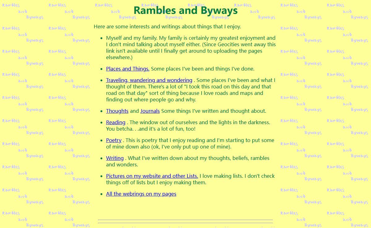 Rambles and Byways