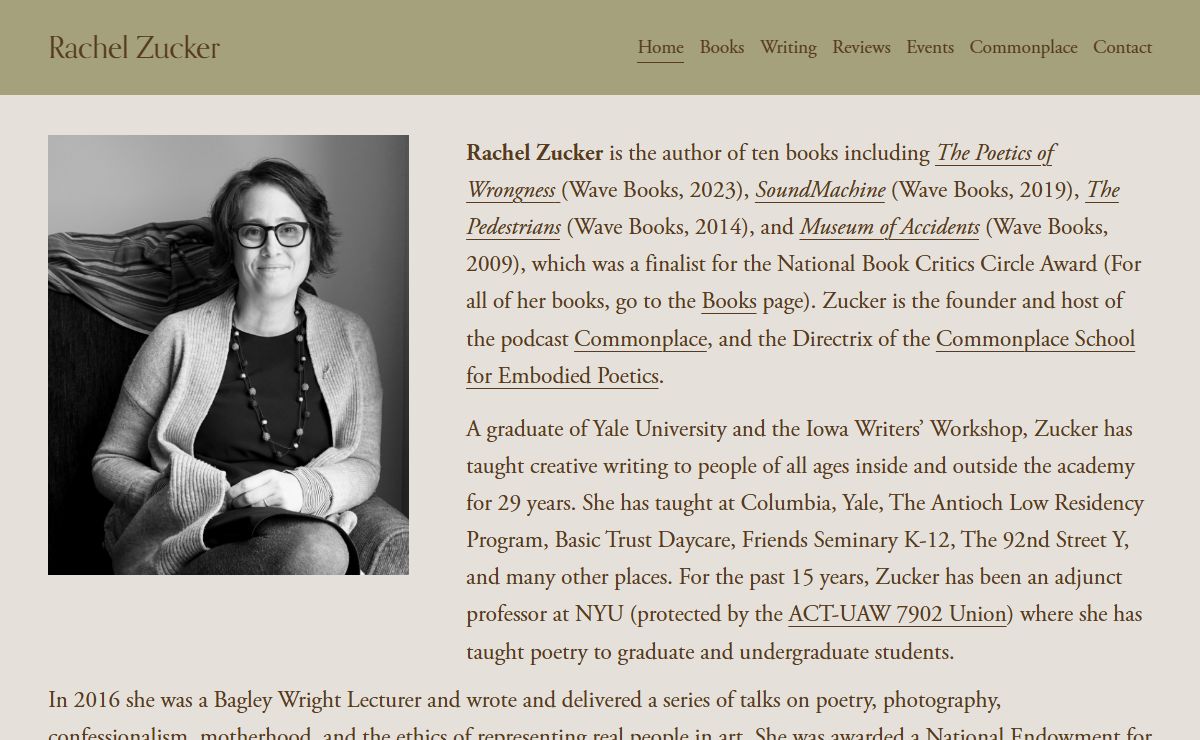 Rachel Zucker