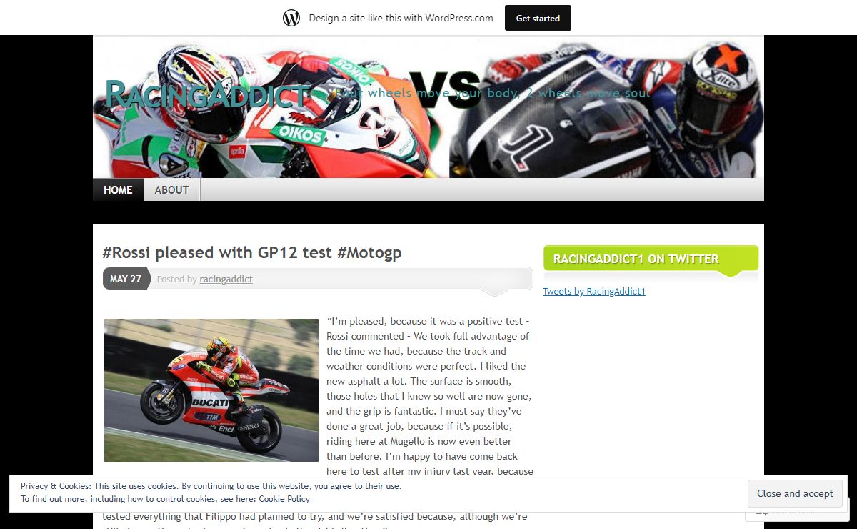 RacingAddict | Four wheels move your body, 2 wheels move soul