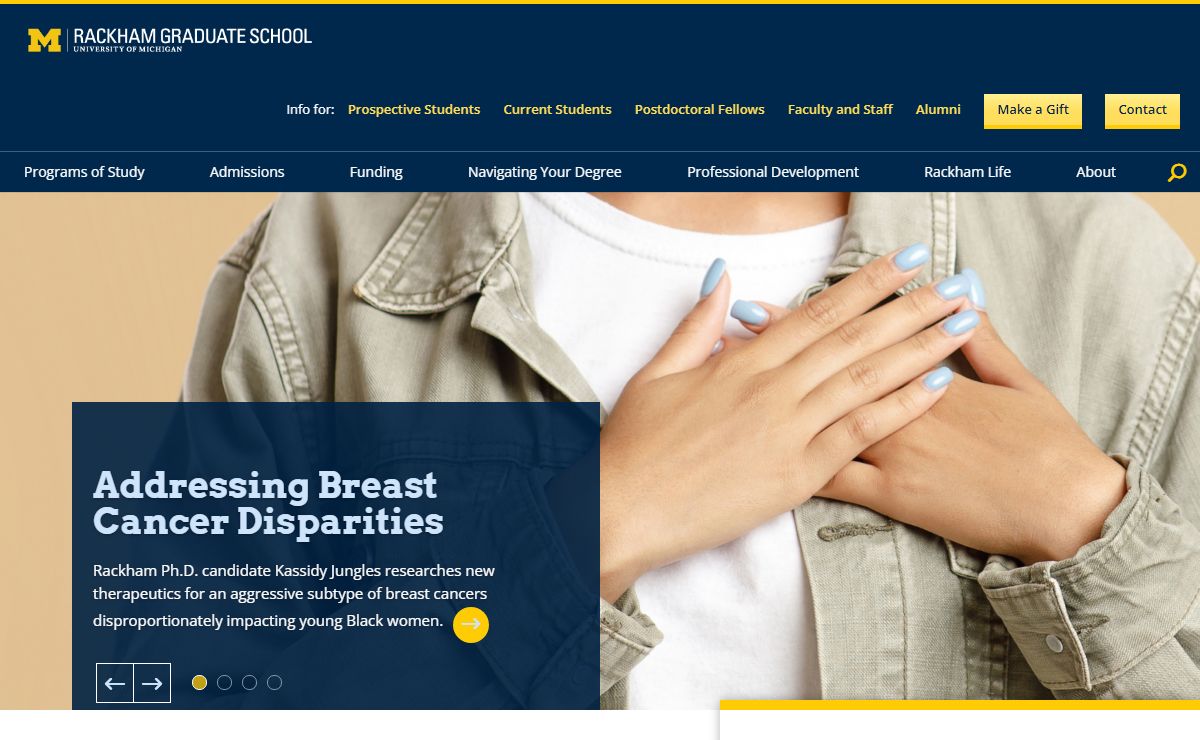 Home » Rackham Graduate School: University of Michigan