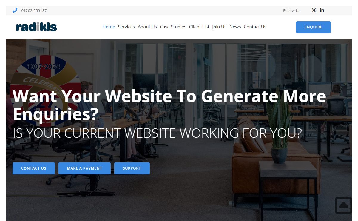 Radikls Website Design & Development, E-commerce & SEO