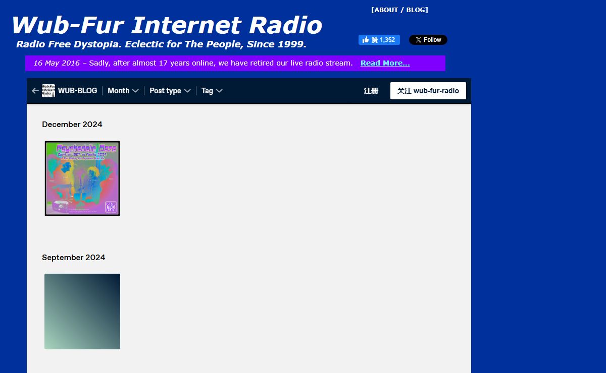 Wub-Fur Internet Radio