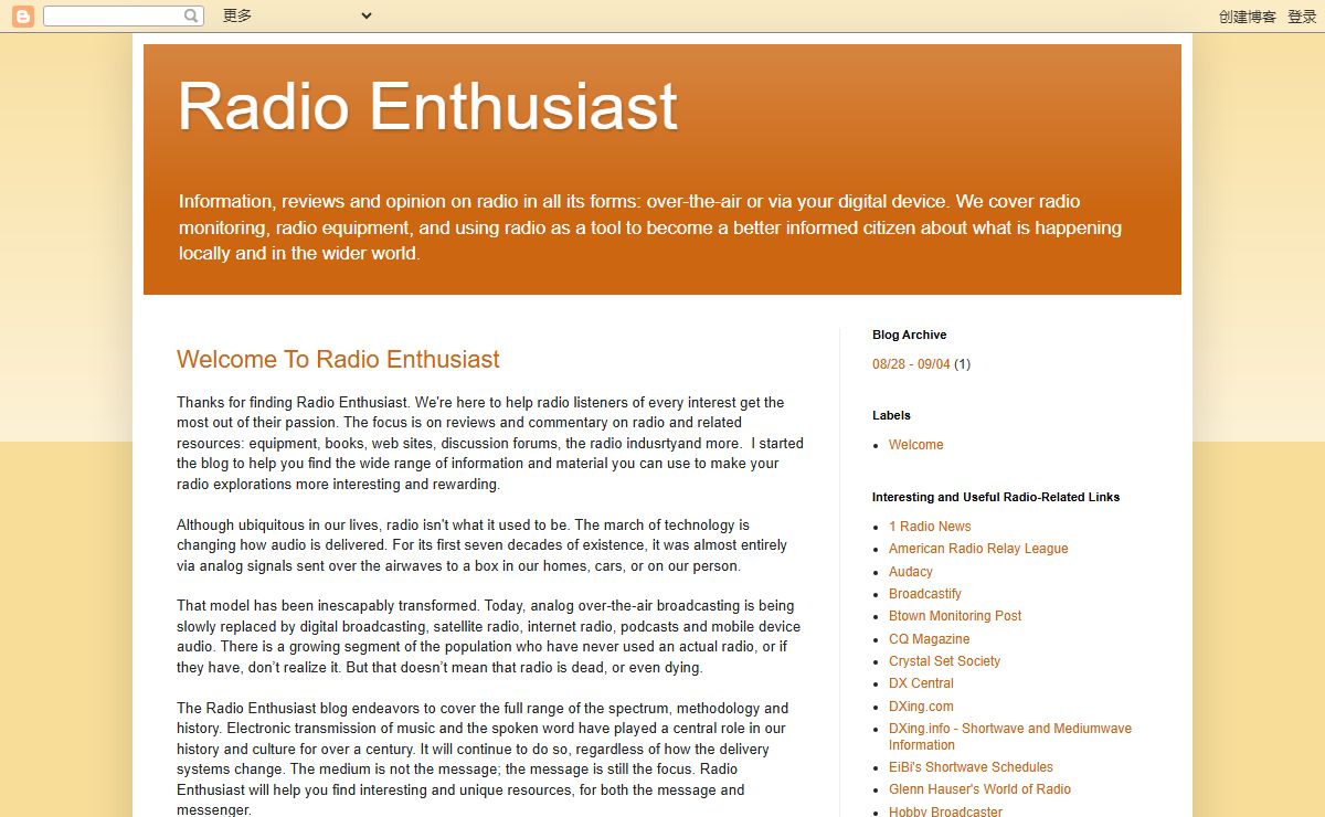 Radio Enthusiast