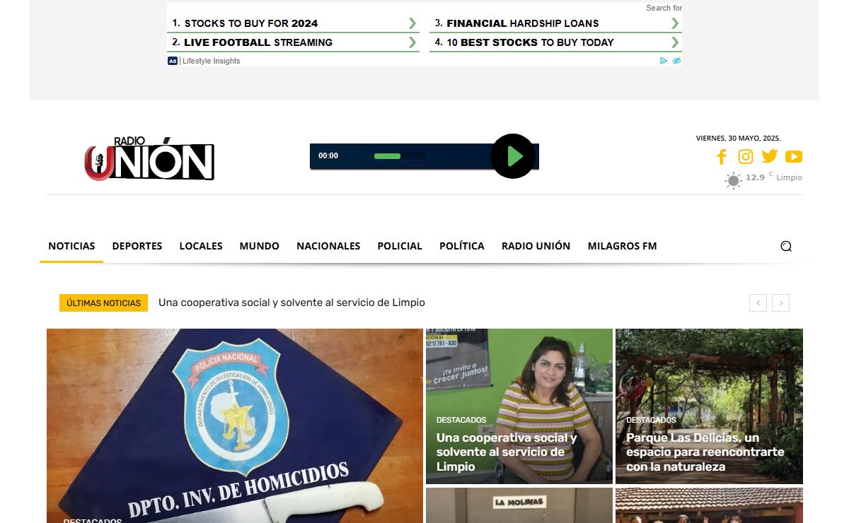 NOTICIAS - Tu sitio de información desde Limpio-Paraguay