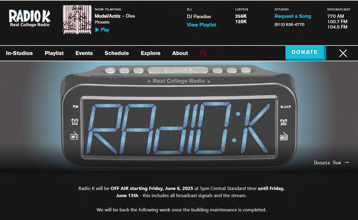 Homepage | Radio K