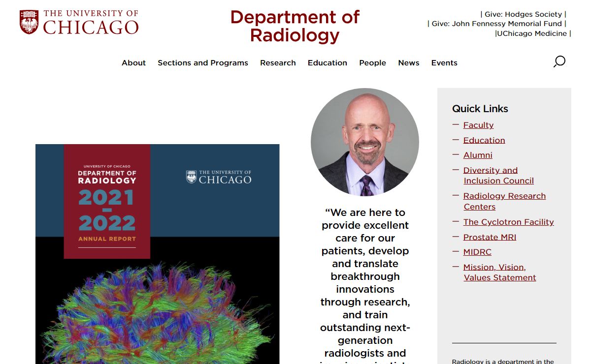 UCRadiology | Department of Radiology | The University of Chicago