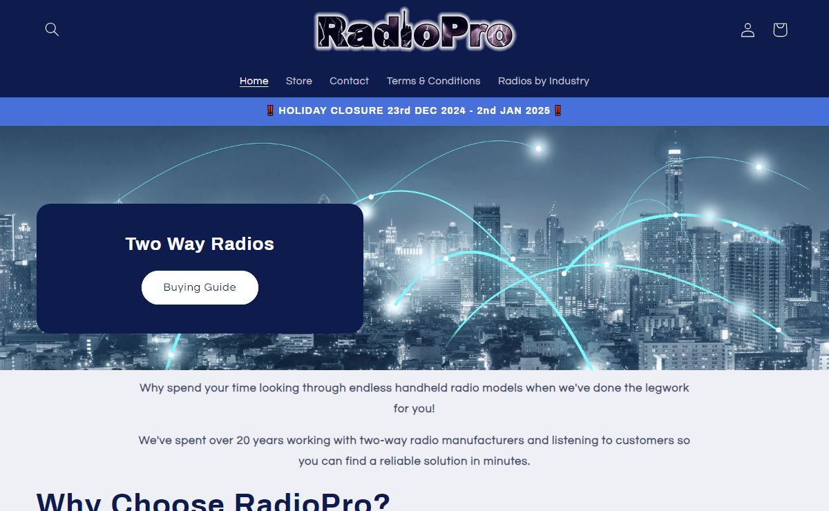 Two Way Radios | Walkie Talkies | Long Range POC Radios – RadioPro