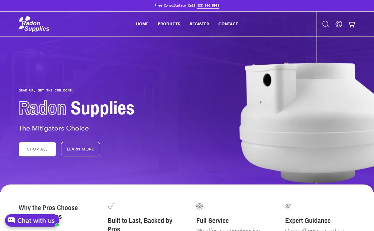 Radon Supplies