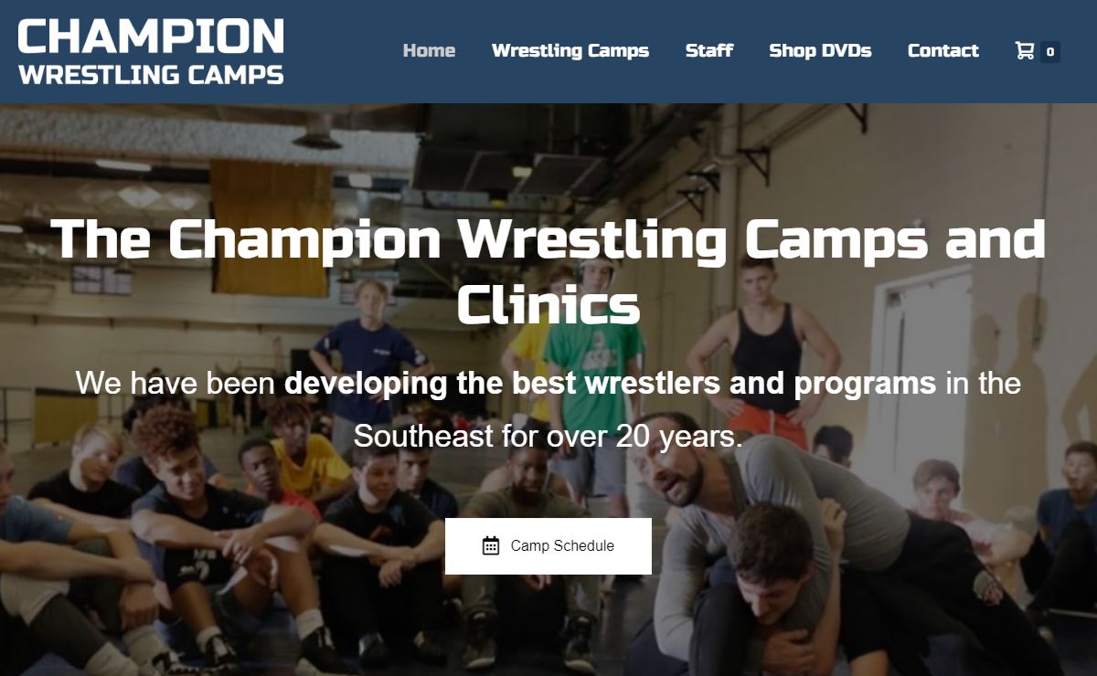 Home - Champion Wrestling Camps