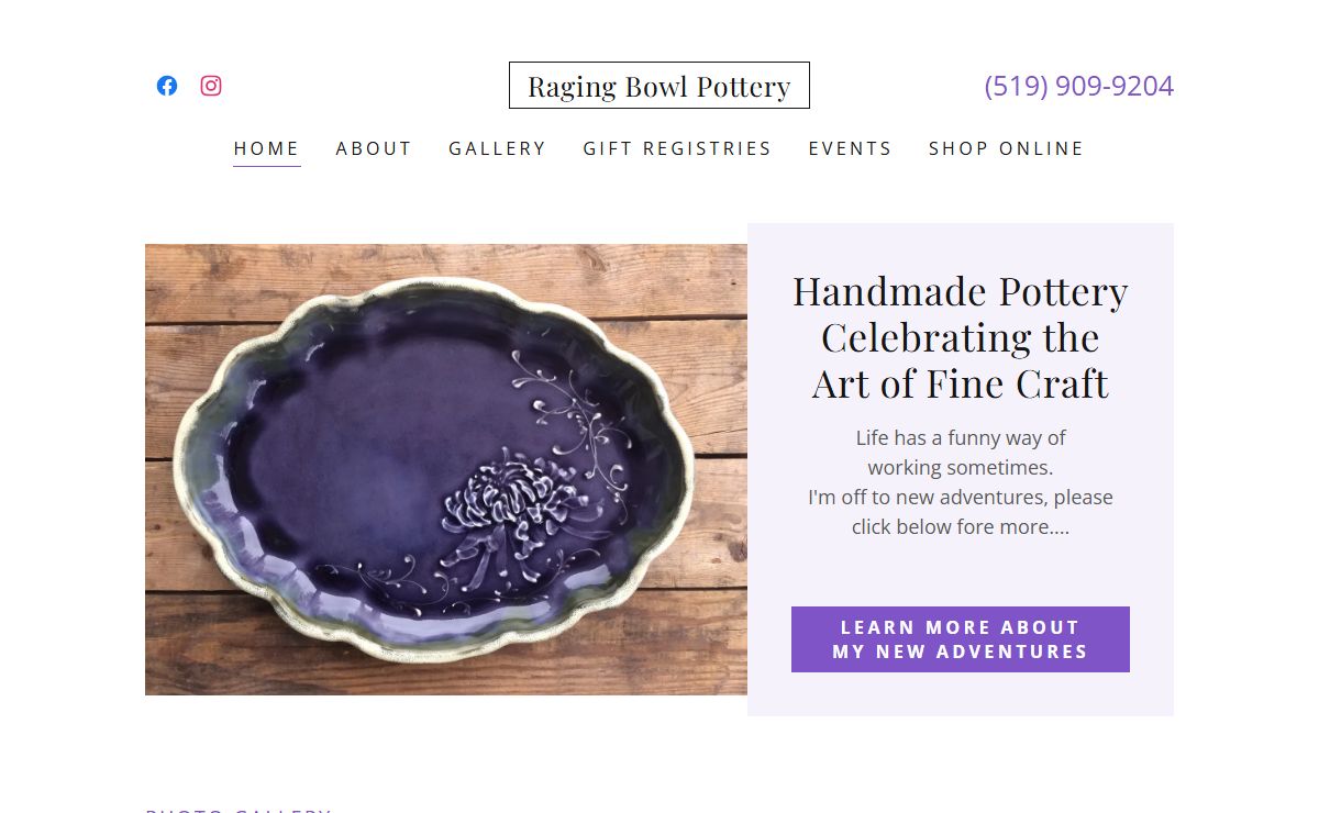 Raging Bowl Pottery - Pottery - Simcoe, Ontario