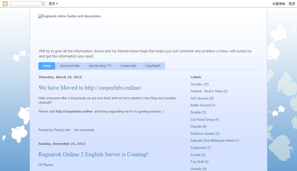 Ragnarok online Guides and discussions