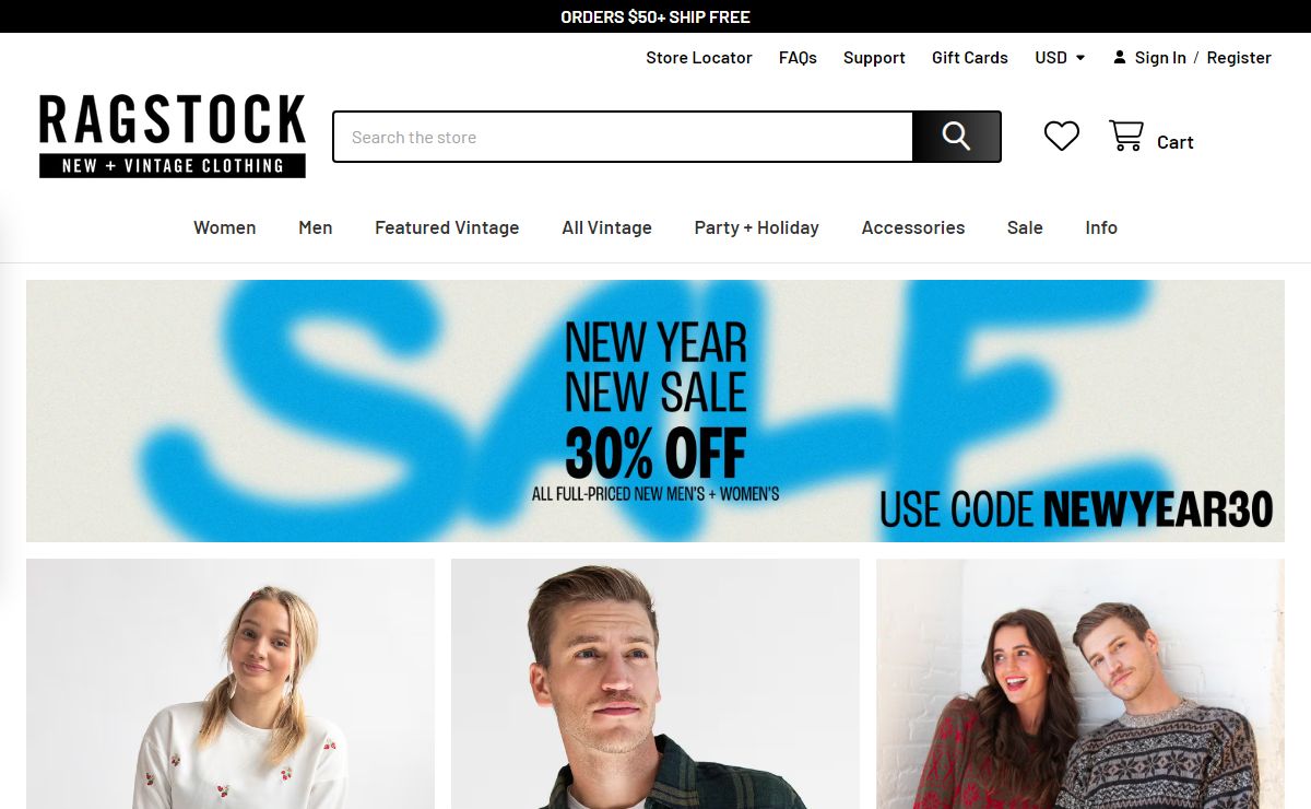 Ragstock │ New + Vintage Fashion
