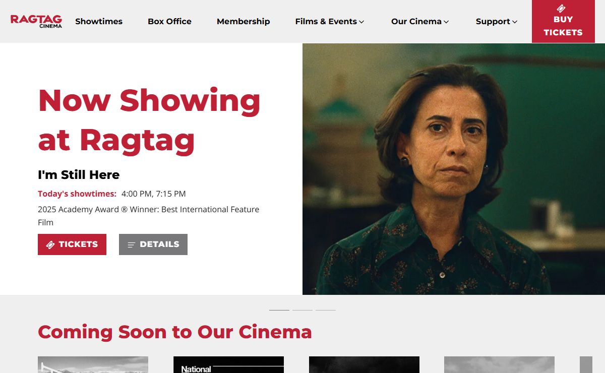Home • Ragtag Cinema
