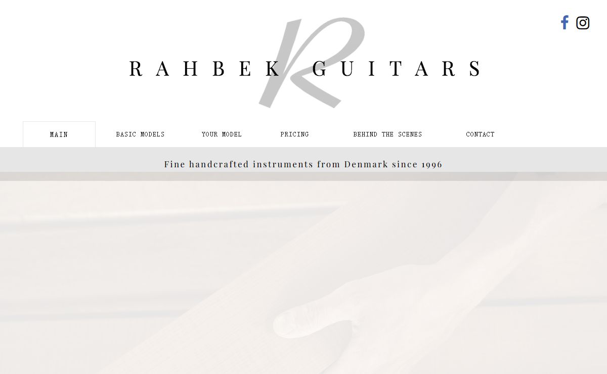 Rahbek Guitars