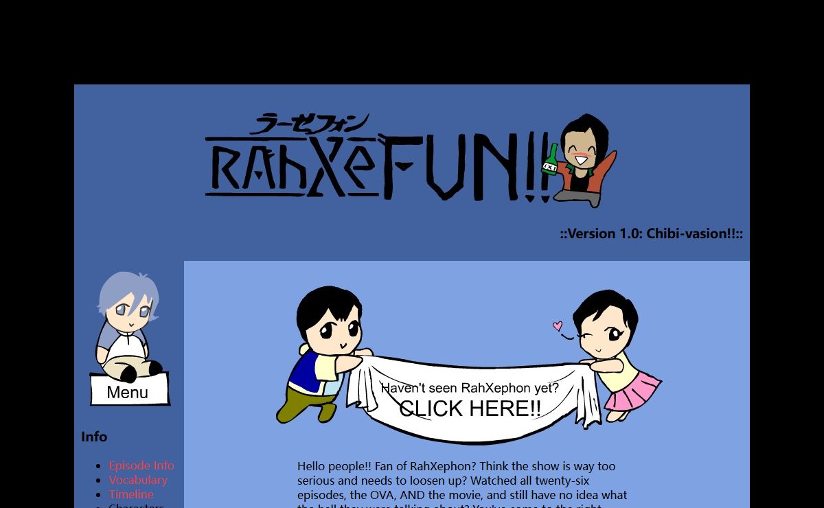 ::RahXeFUN - A RahXephon FanComic and Info site::