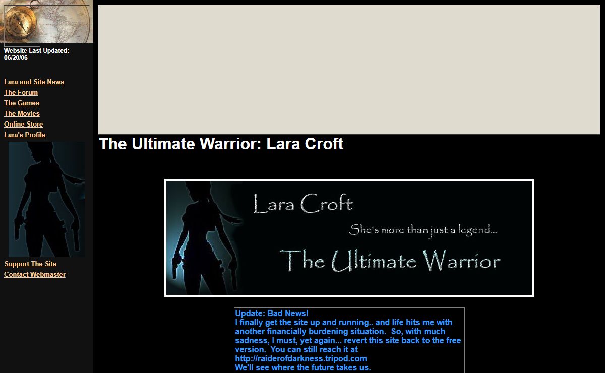 The Ultimate Warrior: Lara Croft