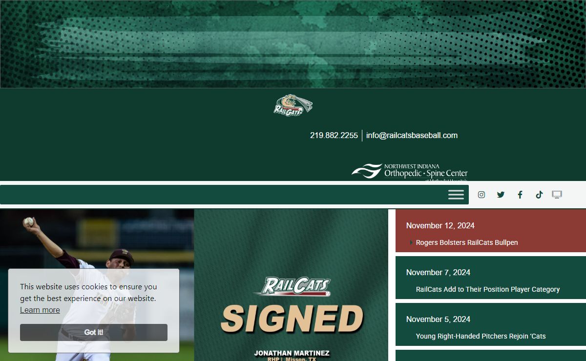 RailCats Baseball