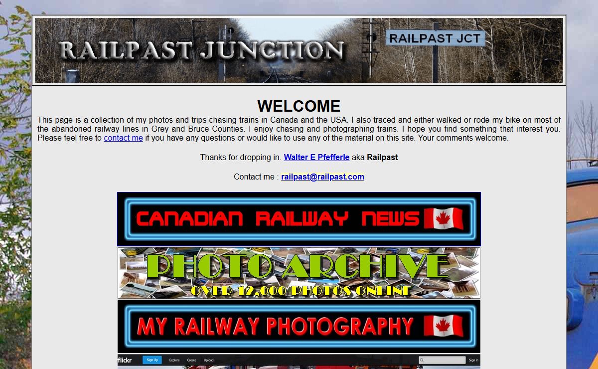 Railpast Junction - Chasing History & Railfanning for Fun